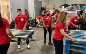 ACC-OC PTA Students Help Organize Holiday Gifts Donated for Local Children Gallery