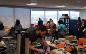 Nearly 170 ACC Students Roll Up Their Sleeves on World Blood Donor Day 2017<br> Gallery