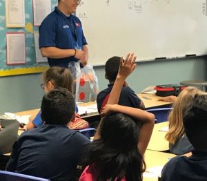 ACC-OC OTA Students Visit Anaheim School for Backpack Awareness Day Gallery