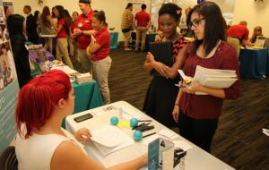 ACC-OC Students Shower Recruiters with Resumes at Spring Rehab Career Fair Gallery