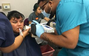 ACC-OC Dental Assisting Students Get 'Two Thumbs Up' at Lestonnac Free Clinic Gallery