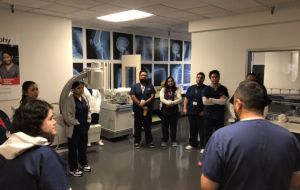 ACC-LA Rad Tech Lab Tour Exposes MBC Cohort To Understanding Hospital Role Gallery